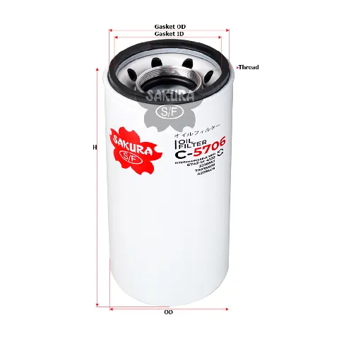 Sakura Filter C-5706 lọc nhớt