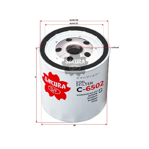 Sakura Filter C-6502 lọc nhớt